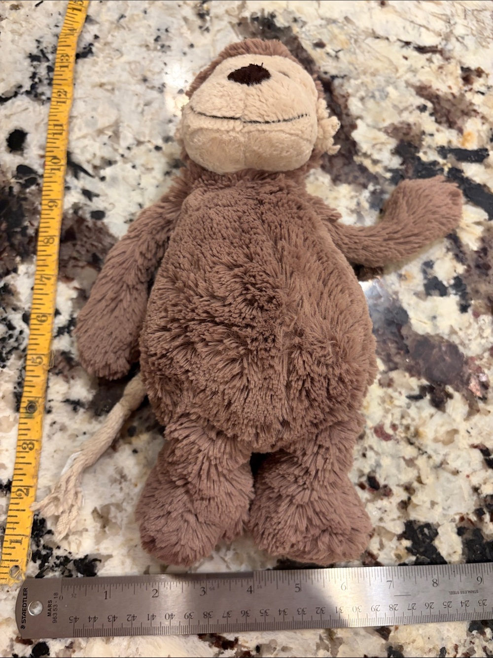 Jellycat Brown Plush medium Monkey Soft Toy